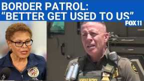 LA Mayor, Border Patrol clash over Trump-led ICE raids | FOX 11 LA