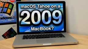 Installing macOS Tahoe Beta on a 2009 MacBook - Is It Possible?