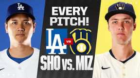 EVERY PITCH: Shohei Ohtani vs. Jacob Misiorowski was ELECTRIC in their first set of matchups! ⚡️
