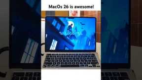 MacOs 26 got some pretty amazing changes !! #macos #apple #wwdc #ios #macbook #mac