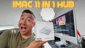 A Must-Have device for iMac users!!! The Pulwtop 11 in 1 iMac Hub Docking Station!