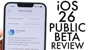 iOS 26 Public Beta Review! (Features, Changes, Etc.)