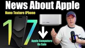 Macs on Sale, Nano Texture iPhone 17, Gaming on a Mac, Apple Watch Ultra 3 & Smart Glasses - & More