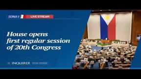 LIVE: House opens first regular session of 20th Congress
