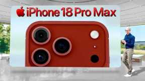 iPhone 18 Pro Max LEAKS ALREADY! - Skip the iPhone 17?