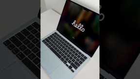 Sky Blue MacBook Air M4 Unboxing – Apple’s Sleekest Laptop Yet