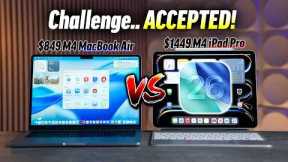 iPadOS 26 iPad vs $850 M4 MacBook Air - The WISE Choice?