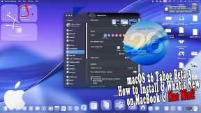 macOS 26 Tahoe Beta 3 💻🧭 – How to Install & Complete Guide on MacBook & Mac Mini!