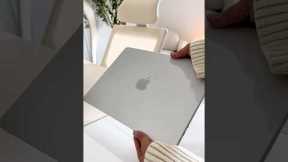 MacBook Air M4 Silver Unboxing – First Look & Impressions!