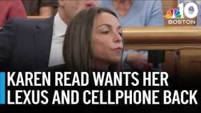 Legal analyst on Karen Read's request for prosecutors to return her Lexus, cellphone
