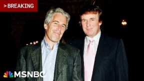 BREAKING: New report reveals Trump sent Epstein bawdy birthday letter in 2003