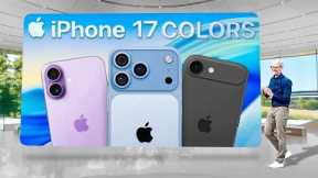 EVERY iPhone 17 Colors Just LEAKED and They Look AWESOME! iPhone 17 Pro Max, 17 Air & 17