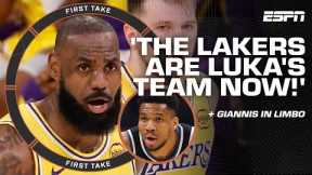 How will LeBron respond to Luka's Lakers takeover? + Giannis' Bucks future in limbo 😮 | First Take