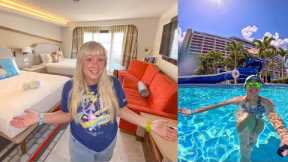We Stayed at Disney's Contemporary Resort! SURPRISE Room UPGRADE, Pool, Fireworks, Starlight Parade!