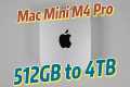 upgrade Mac Mini M4 Pro from 512GB to 