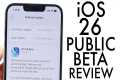 iOS 26 Public Beta Review! (Features, 