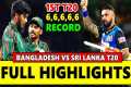 Sri Lanka vs Bangladesh 1st T20 Full
