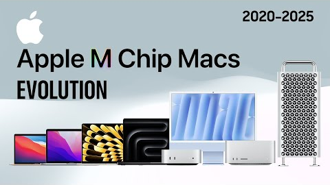 Evolution of Apple M chip Mac