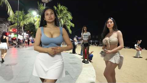Beach Road Pattaya. Incredible walk. Thailand. August 2025. Pattaya Through My Eyes. 4K