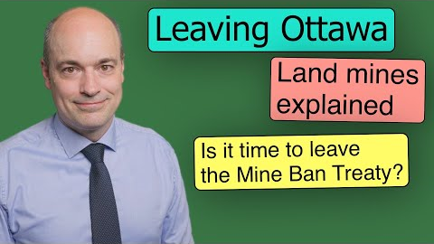 The land mine treaty is a problem