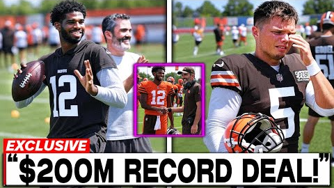 Shedeur Sanders BREAKS the NFL With Record-Breaking Contract Extension! — Dillon Gabriel LOSES IT!