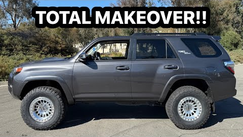 4Runner Gets Lifted on Stage 2 Eibach Pro Lift!!