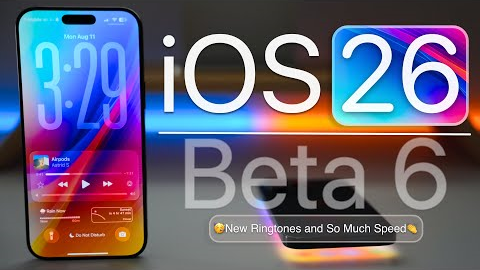 iOS 26 Beta 6 is Out! - What's New?