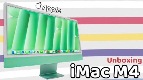 🖥️ iMac M4 Green Unboxing – Is It Worth Upgrading from iMac M3? 💚⚡️