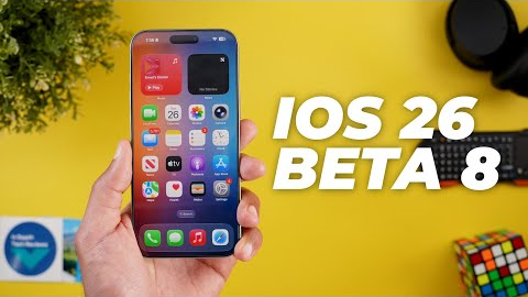iOS 26 Developer Beta 8 – New Features, Changes & Performance Improvements!