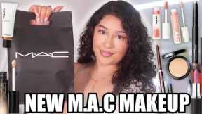 TESTING NEW MAC PRODUCTS 2025 NEW Lipglazer, Dazzlestick, Lipglass Air, Strobe Blush & More