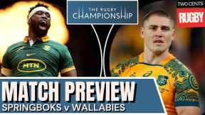 SPRINGBOKS v WALLABIES | Can Australia Shock? | Rugby Championship 2025