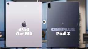 iPad Air M3 Vs OnePlus Pad 3 | Full Specs Comparison