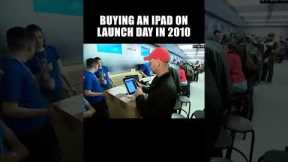 Buying an iPad on Launch Day in 2010 | #apple #ipad #2010 #2010s #nostalgia #shorts