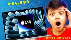 ₹65,000 - Macbook Air M4 Review After 20 Days Best or Worst Laptop ? 🤯