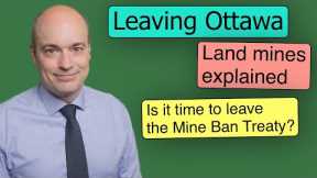 The land mine treaty is a problem