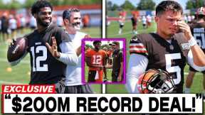 Shedeur Sanders BREAKS the NFL With Record-Breaking Contract Extension! — Dillon Gabriel LOSES IT!