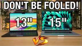 15 MacBook Air VS 13 AIR  - DON'T BE FOOLED!
