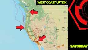 3.1 Earthquake near the San Andreas. Seattle EQ activity. Saturday update 8/2/2025