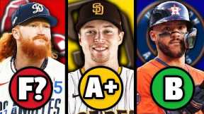2025 MLB Trade Deadline Grades