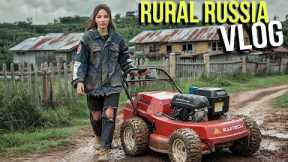 Ordinary Life in a SIBERIAN Village: Got Into a Tractor ACCIDENT🚜Neighbour Kicks Out from OUR HOUSE😭