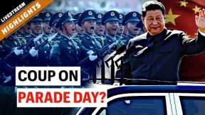 Will Xi dare to inspect the troops on Sept 3?