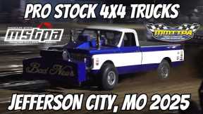 MMTTPA/MSTPA Pro Stock 4x4 Trucks from the 2025 Cole County Fair in Jefferson City, MO!