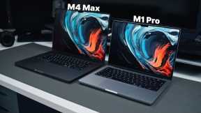 MacBook Pro M4 Max 16 vs M1 Pro 14 – Is the Upgrade Worth It for Creators?