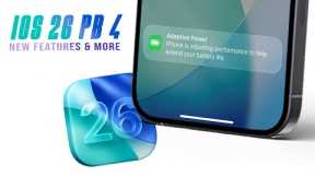 iOS 26 Public Beta 4 is OUT with NEW FEATURES