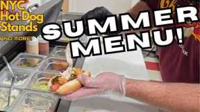 Summer Menu at Chris' Red Hots! | NYC Hot Dog Stands
