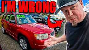 I'M WRONG About The Car Market And My Dealership
