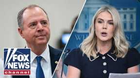 'BOMBSHELL': Leavitt addresses Adam Schiff whistleblower revelations
