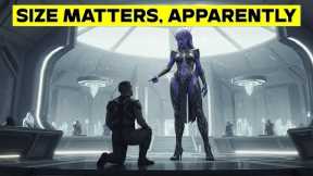 Arrogant Alien Diplomat Ignored A Human, Until She Accidentally Sat On Him