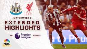 Newcastle United v. Liverpool | PREMIER LEAGUE HIGHLIGHTS | 8/25/2025 | NBC Sports