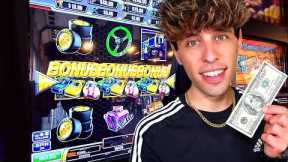I Won Bonus Games On A New PA Skill Slot Machine!